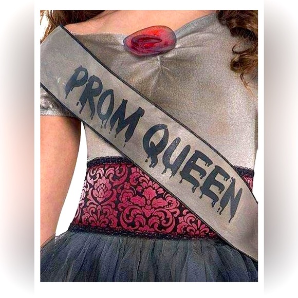 Girls Prom Corpse Costume - Picture 2 of 3